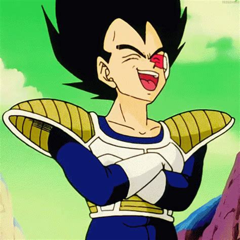 Share the best GIFs now >>>. . Vegeta laugh gif